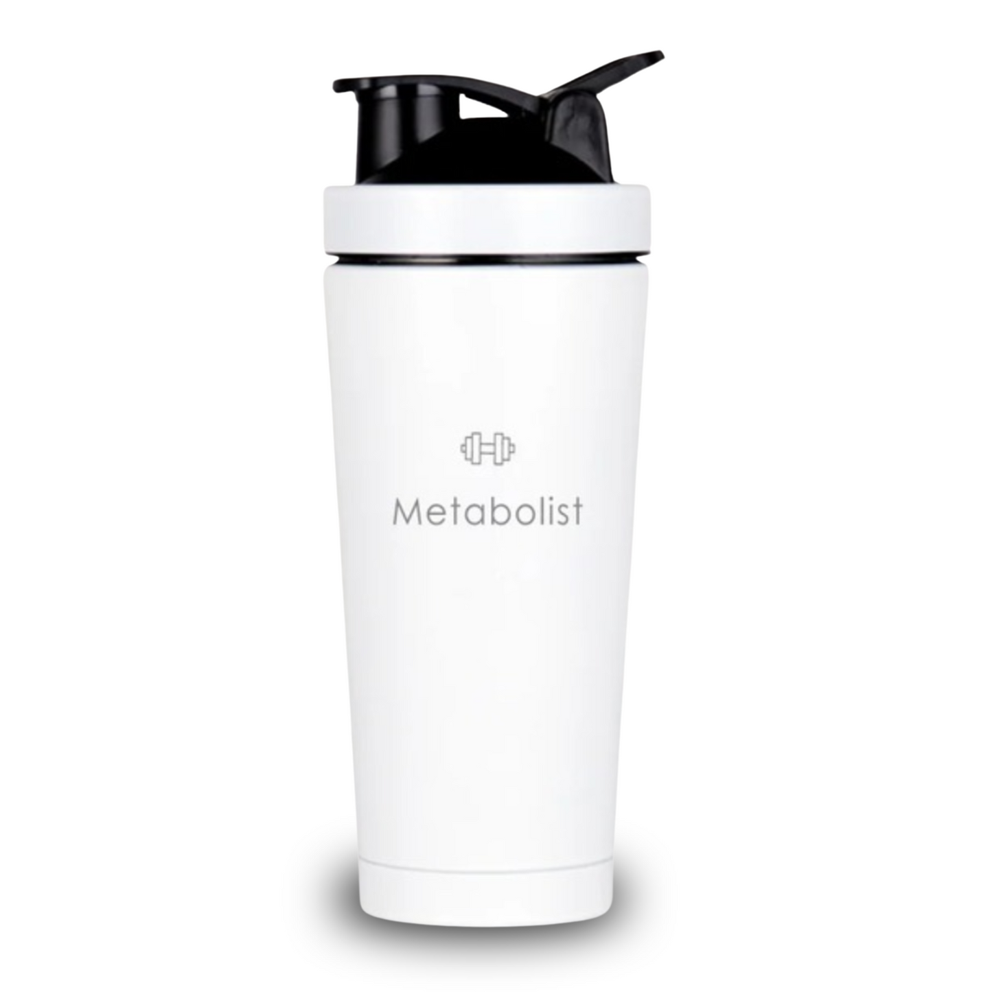 Metabolist Bottle - Stainless Steel Precision Shaker White 750ml