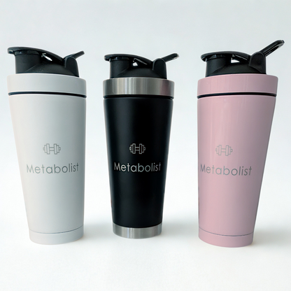 Metabolist Precision Shaker Bottle: Stainless Steel (750ml)